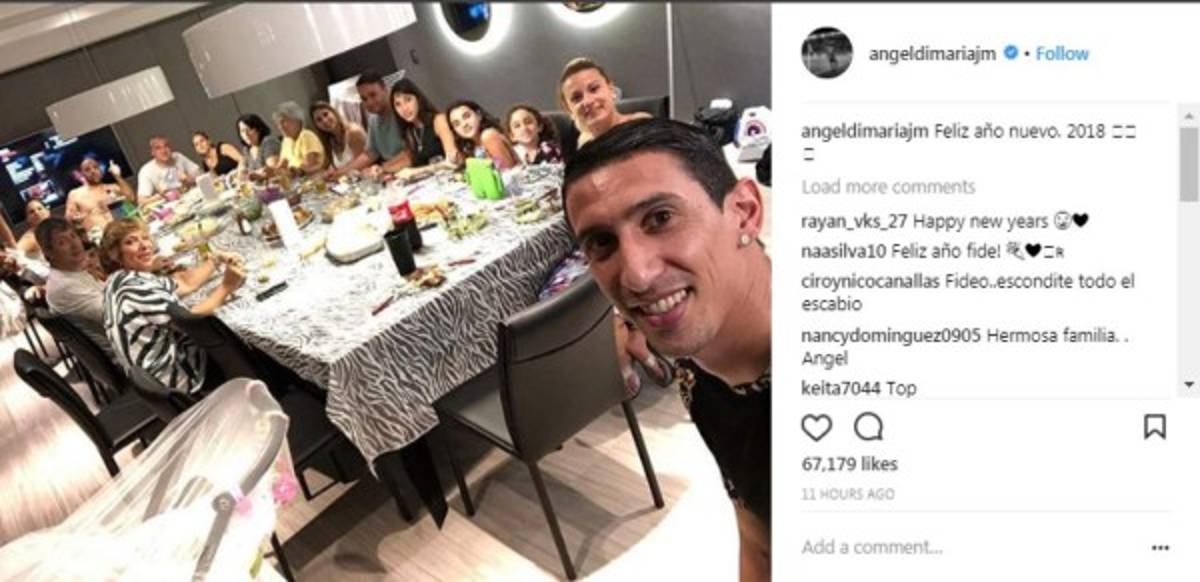 Así recibieron el 2018 las grandes estrellas del fútbol