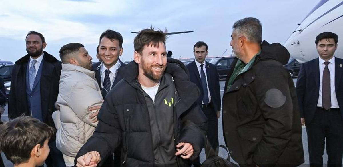 ¿Qué hace Messi en Azerbaiyán? Los motivos de su viaje relámpago y visitó una tumba con las estrellas del Inter Miami