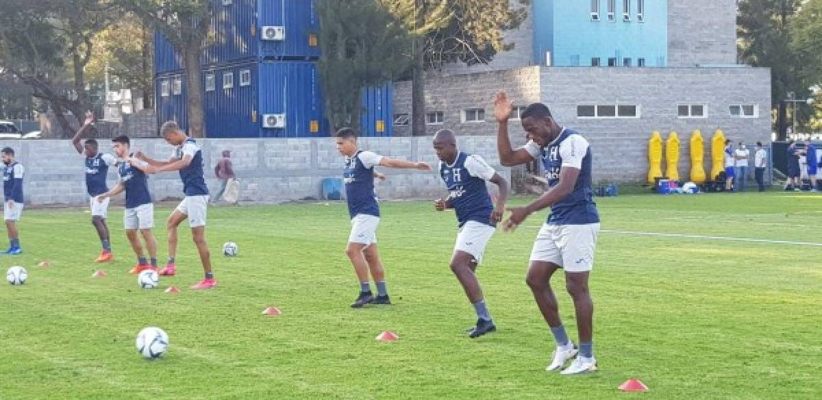 Fotos: así fue el entreno de Honduras en Guatemala con su 11 definido para el amistoso del domingo