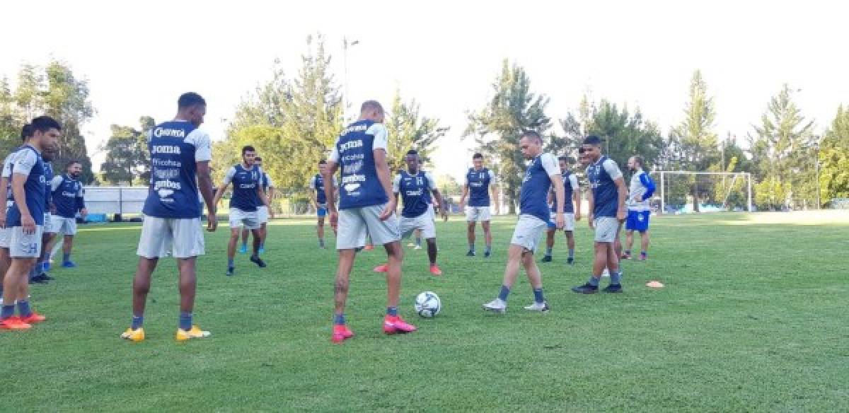 Fotos: así fue el entreno de Honduras en Guatemala con su 11 definido para el amistoso del domingo