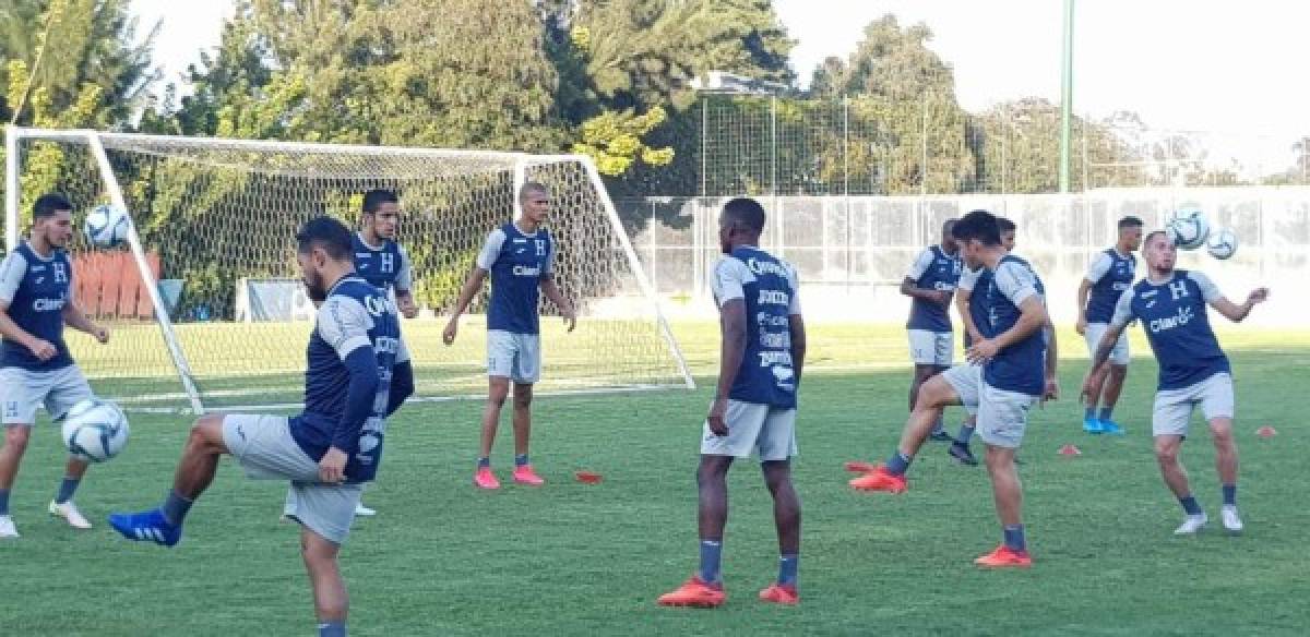 Fotos: así fue el entreno de Honduras en Guatemala con su 11 definido para el amistoso del domingo