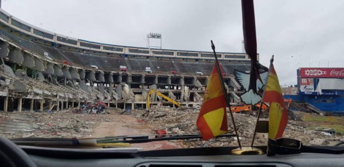 Doloroso: Así luce ahora el Vicente Calderón, la vieja 'caldera' del Atlético de Madrid