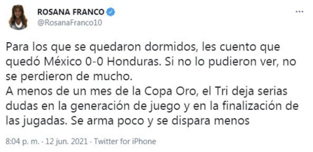 'Uno de los peores partidos': Medios y periodistas mexicanos atizan al Tri tras aburrir ante Honduras
