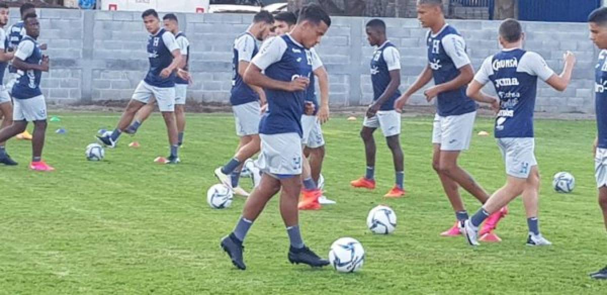 Fotos: así fue el entreno de Honduras en Guatemala con su 11 definido para el amistoso del domingo