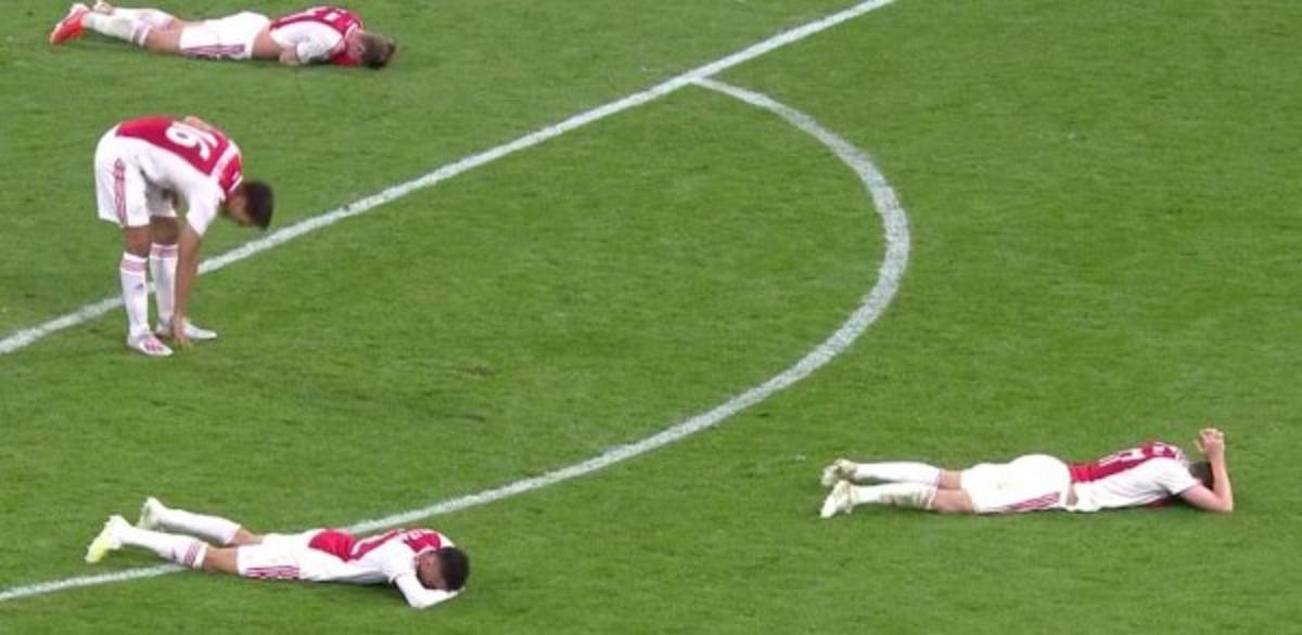 ¡Llanto y tristeza! Las imágenes del Ajax tras quedar fuera de la final de Champions