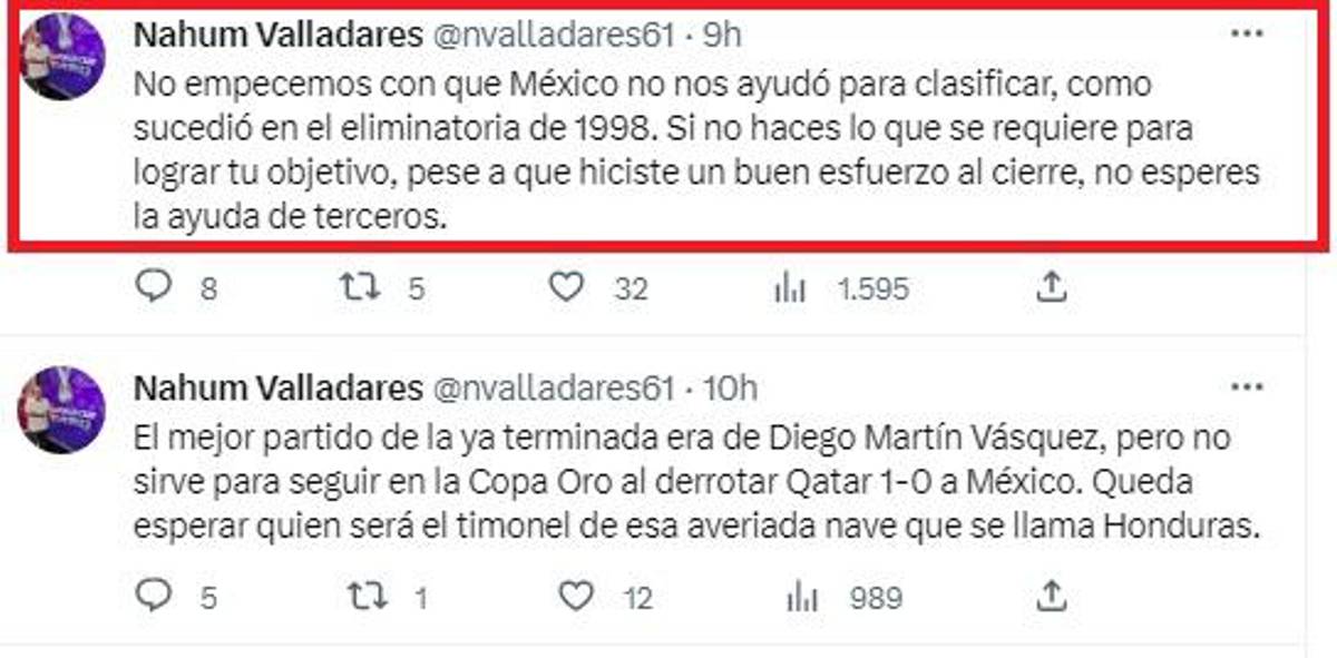 Las respuestas a Diego Vázquez tras dejar en duda el triunfo de Qatar ante México: “Excusas mediocres para justificar el fracaso”