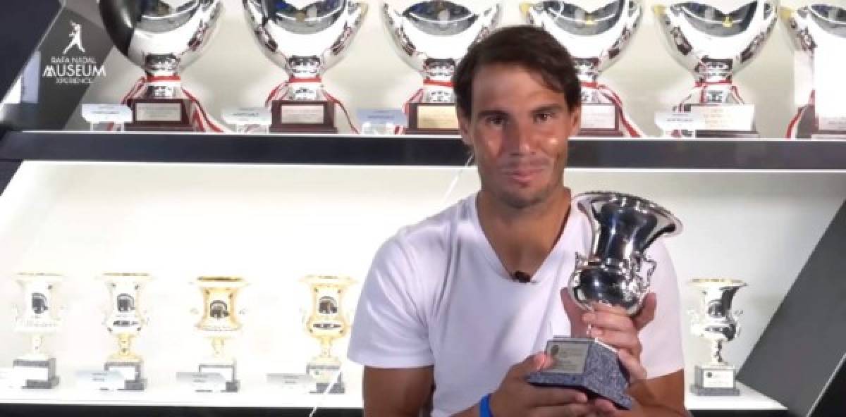 Rafael Nadal: 'Es especial poder colocar este trofeo junto a los otros'