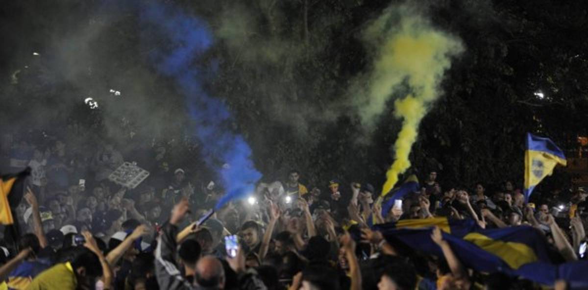 FOTOS: La impresionante despepida de los aficionados al Boca Juniors