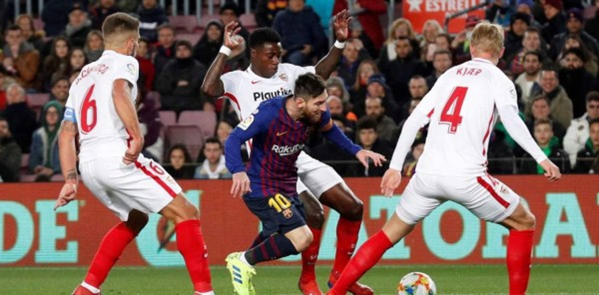 ¿Quién es? La historia detrás de las imágenes de Messi con jugador del Sevilla