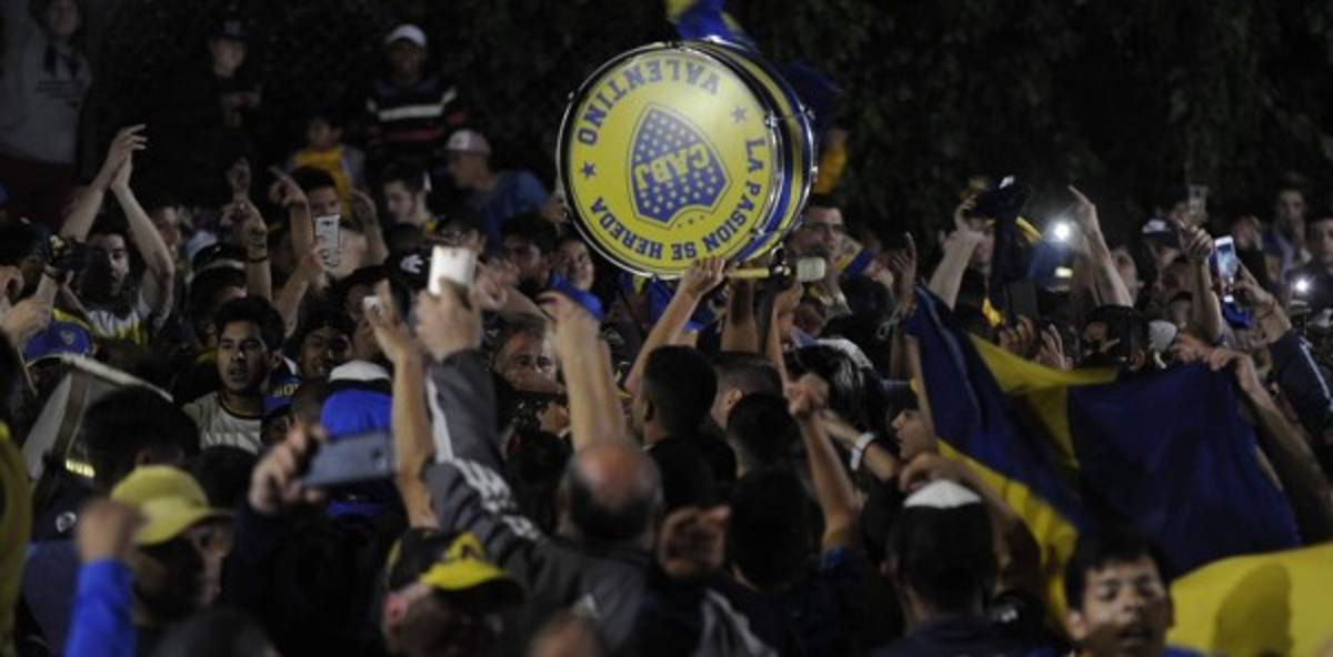 FOTOS: La impresionante despepida de los aficionados al Boca Juniors