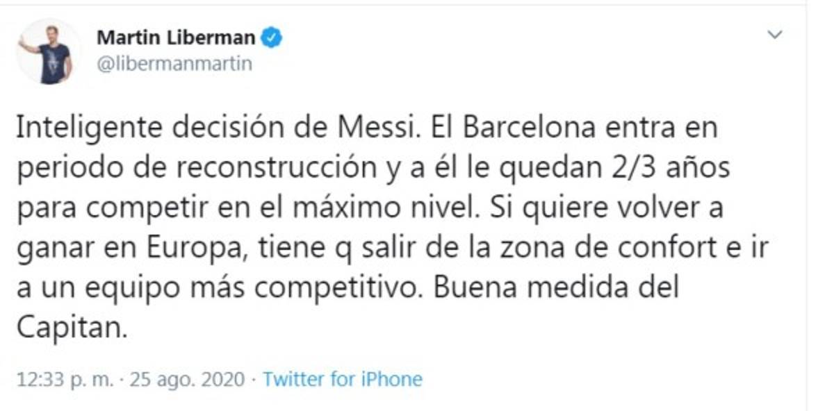 ''Le tocaron a Suárez y hoy avisa que se quiere ir del Barcelona'': la reacción de los periodistas ante la eventual marcha de Messi