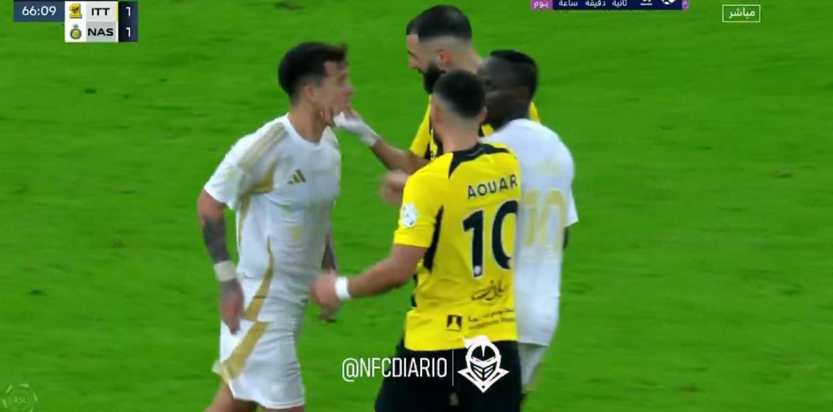 Cristiano Ronaldo recibe duro golpe de Benzema, la bronca de Karim con Otávio y lo que hizo CR7 para detenerlos