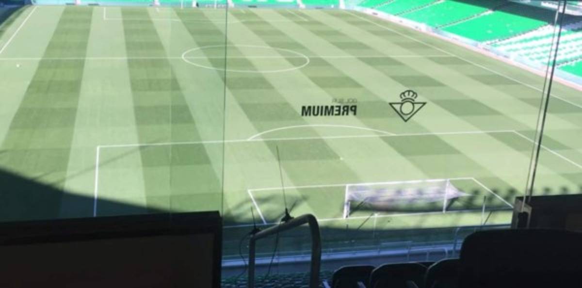Una auténtica alfombra: Así es el Benito Villamarín sede de la final de la Copa del Rey