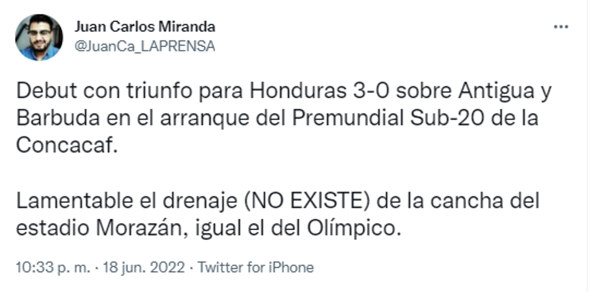 Periodistas y legionarios hondureños ‘estallan’ tras ver las pésimas condiciones del estadio Morazán: ‘‘Damos pena’’