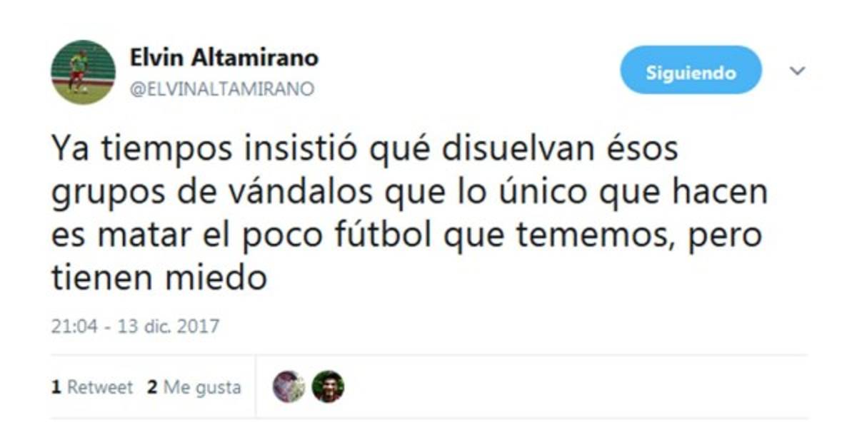 Periodistas y gente del deporte, lanzan duras críticas tras el suceso del Morazán