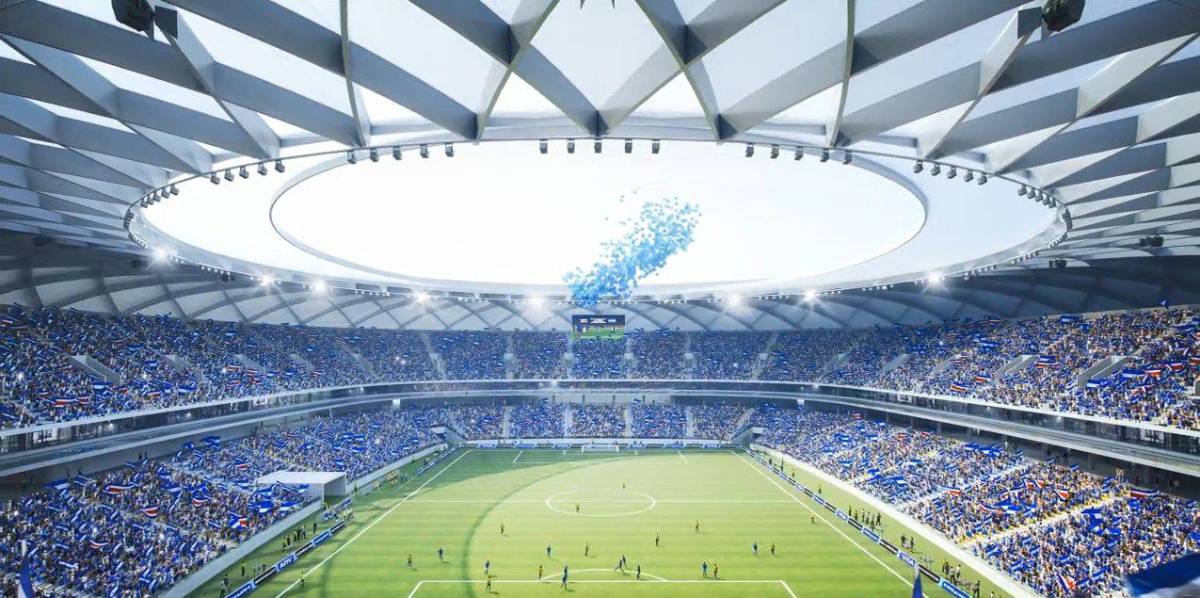 Nayib Bukele anuncia la construcción de un nuevo y lujoso estadio Nacional de El Salvador