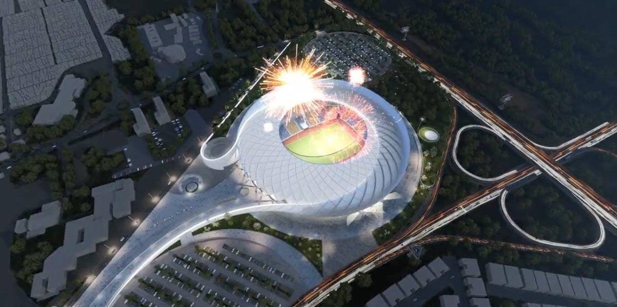 Nayib Bukele anuncia la construcción de un nuevo y lujoso estadio Nacional de El Salvador