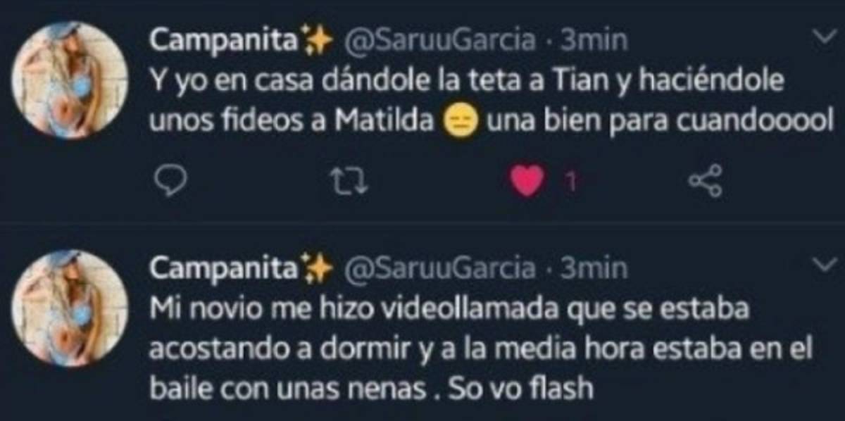 ''Estaba en el baile con unas nenas'': Famoso jugador uruguayo le miente a su novia y esta se destapa en redes