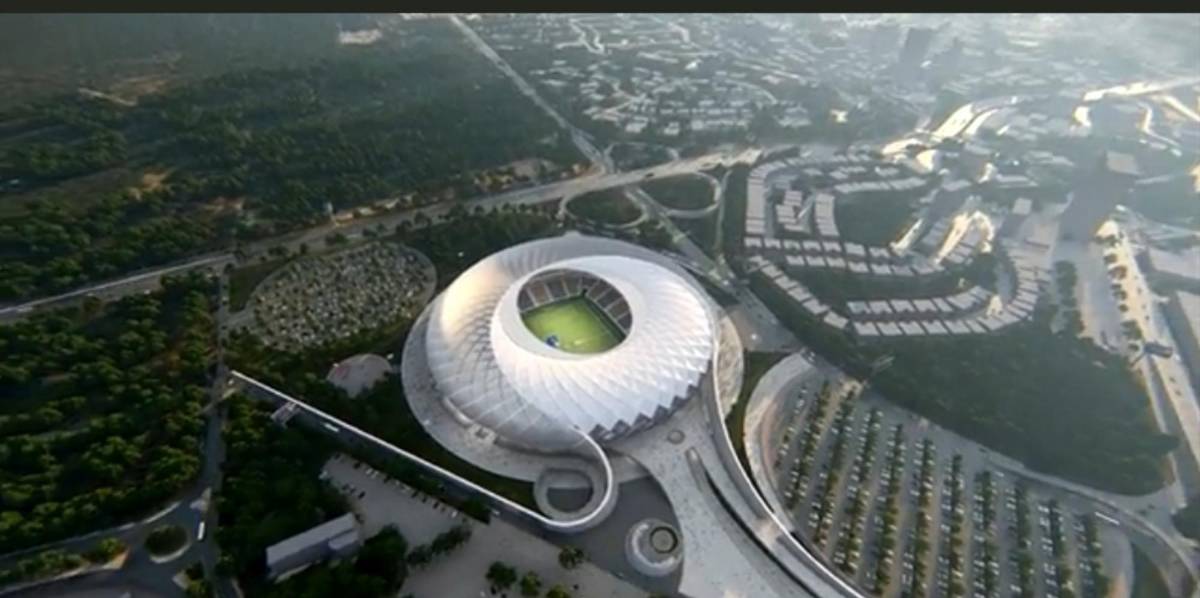 Nayib Bukele anuncia la construcción de un nuevo y lujoso estadio Nacional de El Salvador