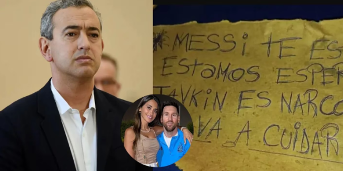Llegaron armados, 14 balazos y una nota para Messi: “Te estamos esperando; Javkin es narco y no te va a cuidar”