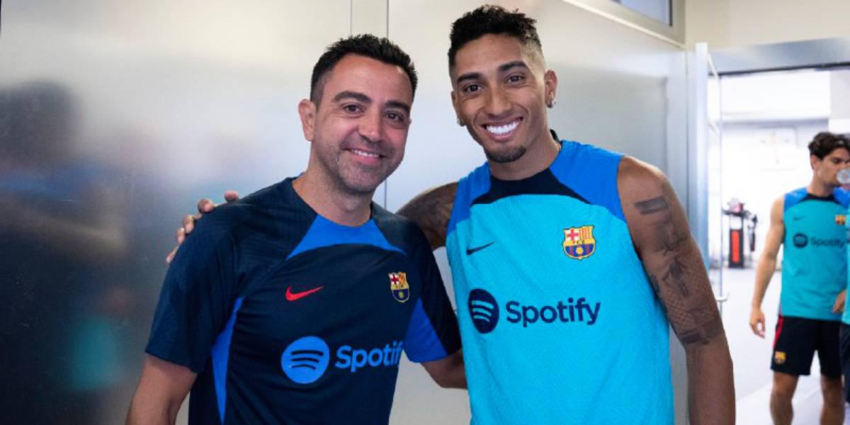 Raphinha podría estar viviendo sus últimas semanas como jugador del Barcelona.