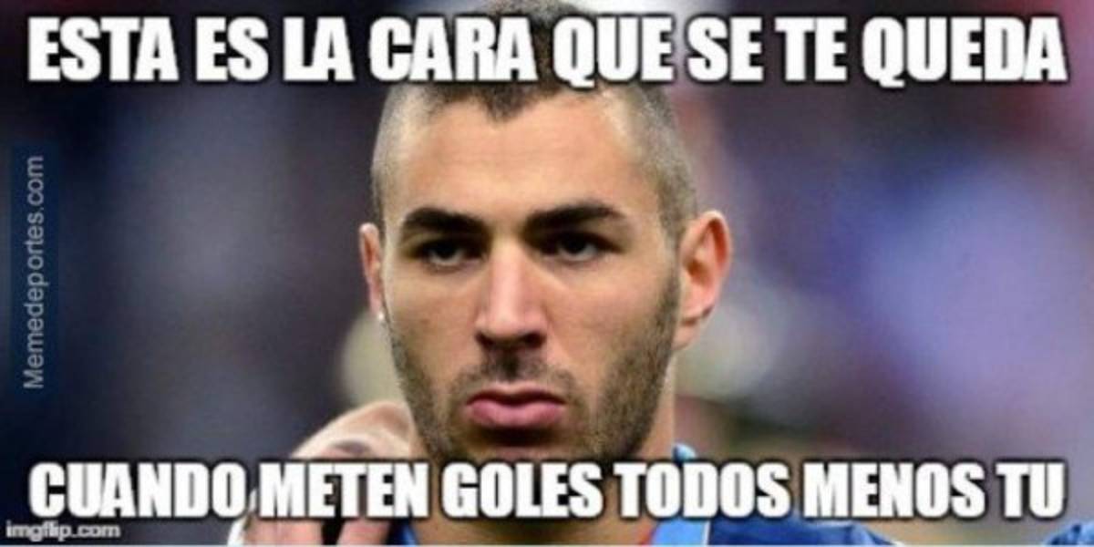 Real Madrid clasifica, pero Cristiano y Benzema son atacados con los memes