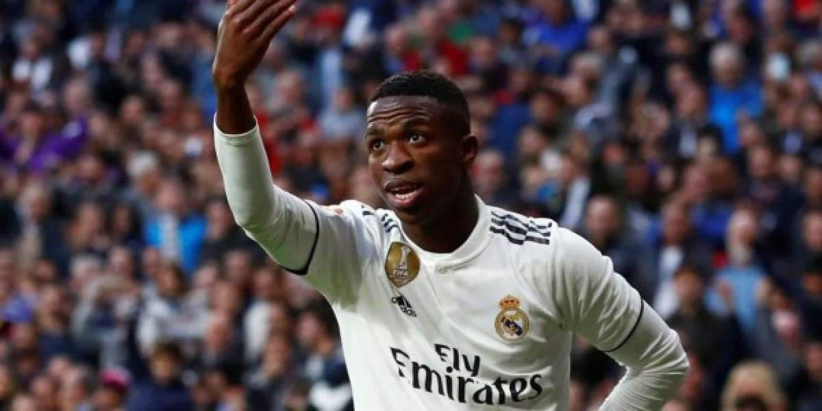 Vinicius se ganó el cariño del Bernabéu celebrando un gol que no fue suyo