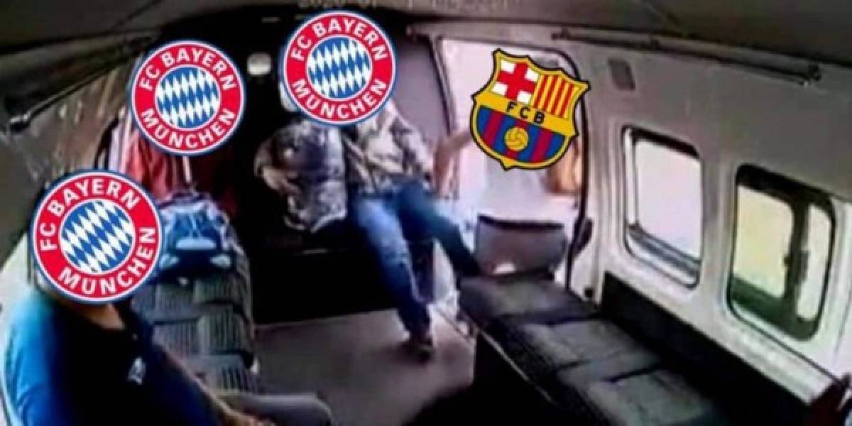 Bayern Munich golea otra vez y los memes destrozan al Barcelona; Cristiano Ronaldo no se salva