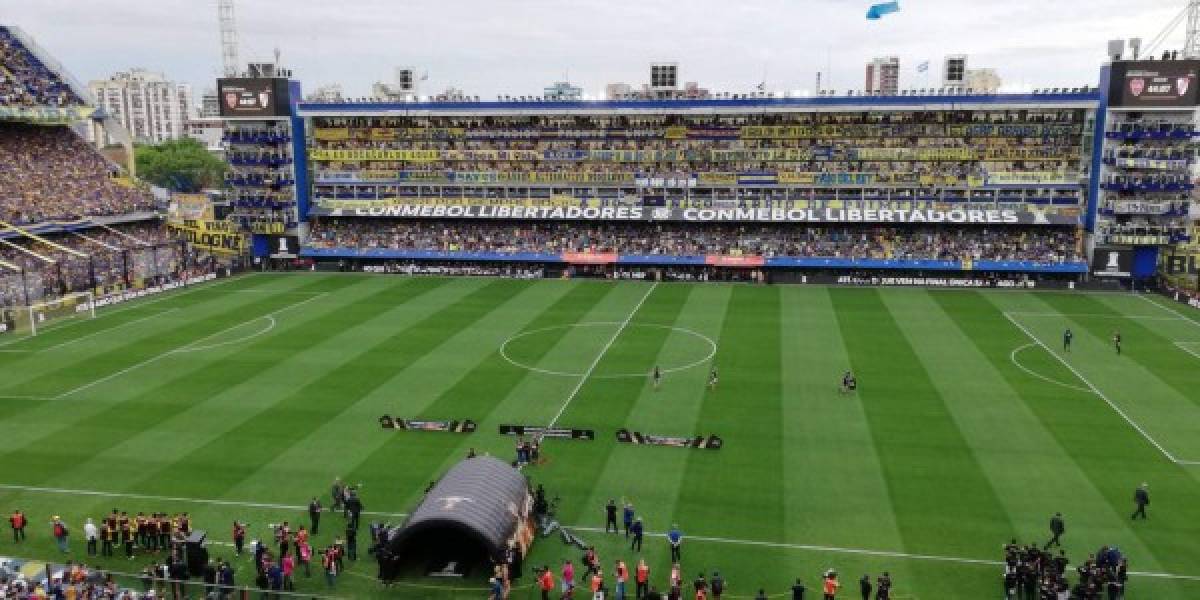 ¡Espectacular! El llenazo en La Bombonera para la final entre Boca Juniors y River Plate