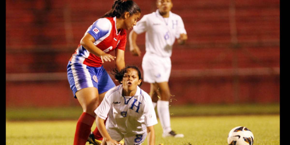 Costa Rica golea a Honduras en juego amistoso a nivel femenino