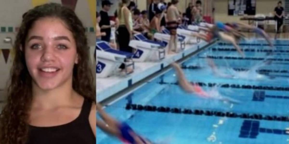 Breckynn Willis, la sexy nadadora que fue descalificada por 'enseñar de más' en su traje de baño   