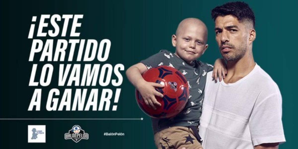 Niño hondureño comparte con Luka Modric en campaña contra el cáncer infantil