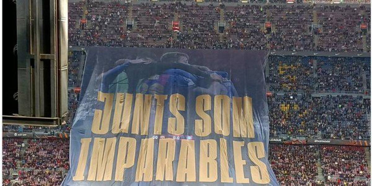 FOTOS: ¿Nuevo fichaje? El crack que estuvo en el Camp Nou, la sentencia a Dembélé y la enorme pancarta en el Barcelona-Napoli