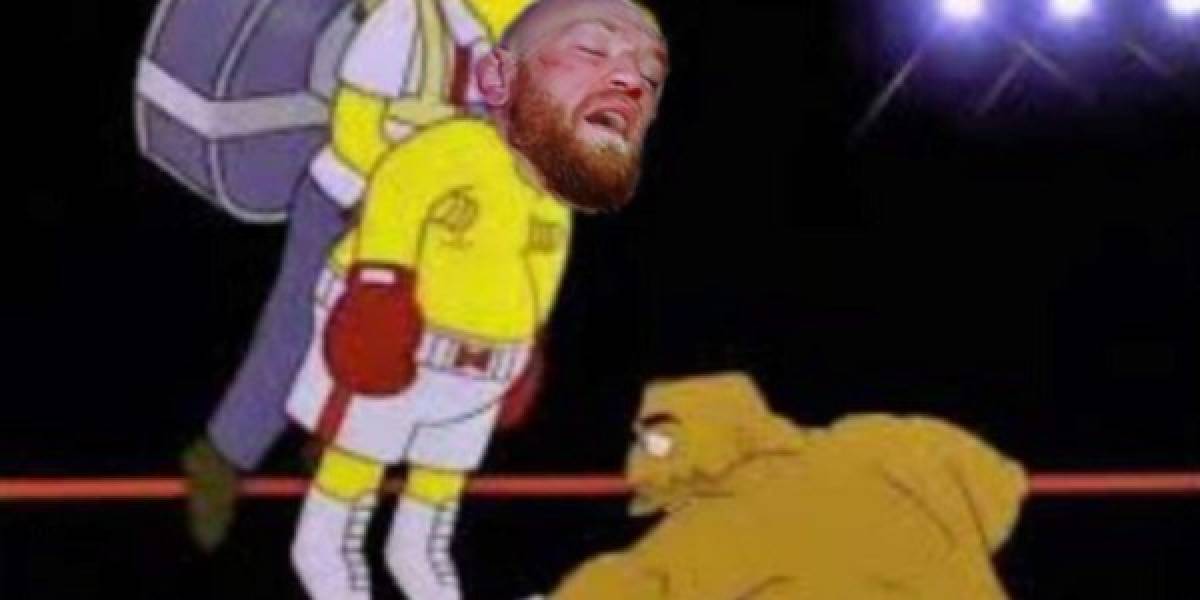 'Lo mandó a dormir': Los memes destrozan a McGregor por la derrota en su regreso a la UFC