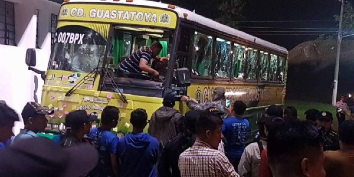 Guastatoya, el bicampeón de Guatemala y el modesto autobús que posee