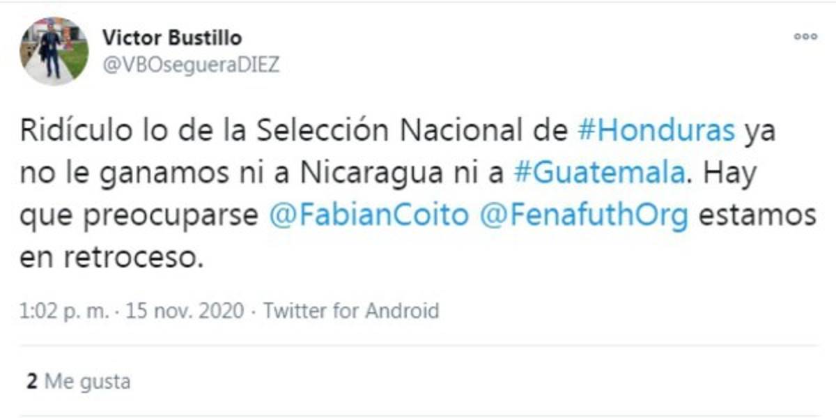 Las críticas hacia Fabián Coito tras perder ante Guatemala: 'Ridículo lo de la Selección”