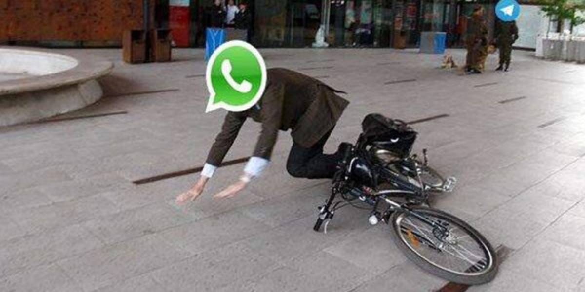 Redes sociales despiden el 2015 con burlas a Whatsapp por su caída