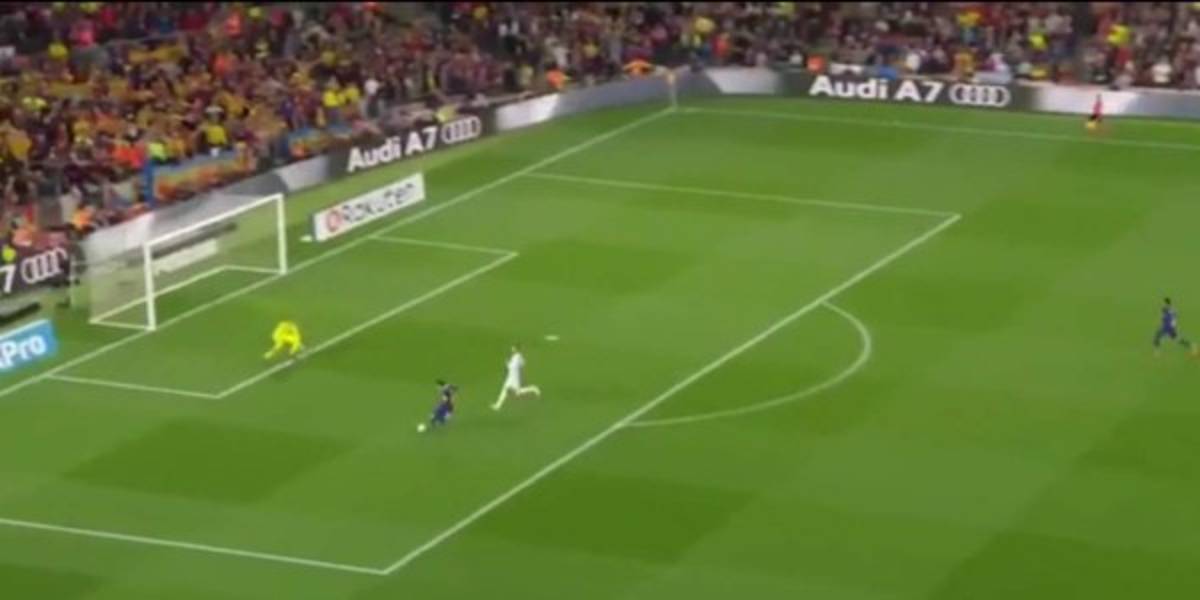 ¡ENORME! La gran atajada de Keylor Navas a Messi en un mano a mano