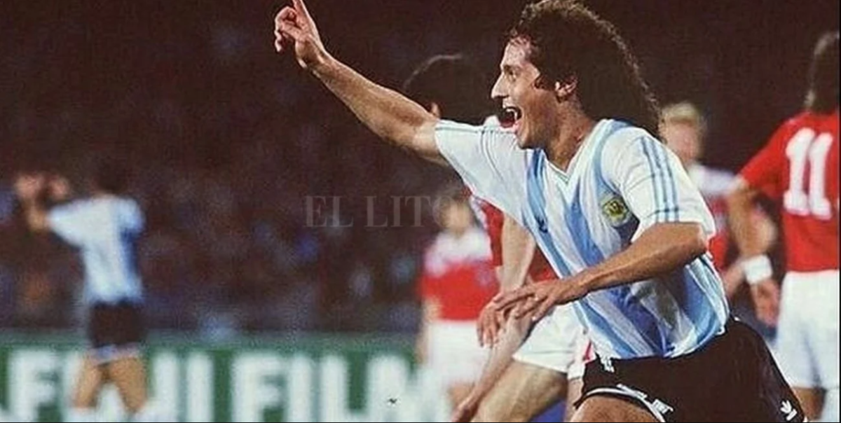 Pedro Troglio anotó en el partido ante la URSS (2-0) por la fase de grupos del Mundial de Italia 1990.