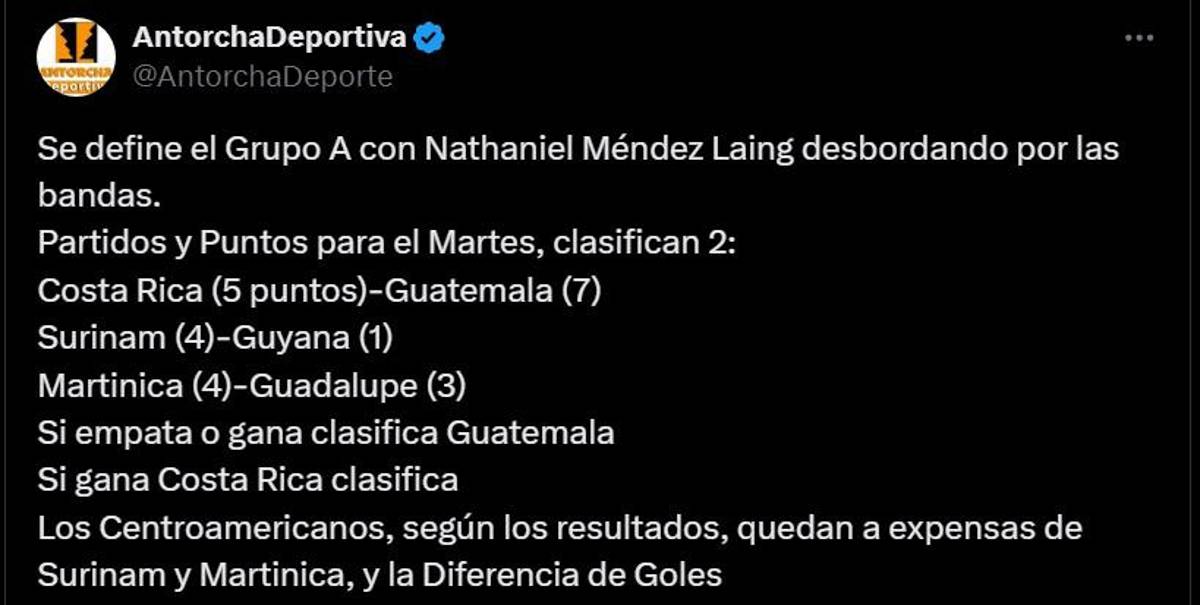 Prensa de Costa Rica y Guatemala encienden el partido por el boleto a cuartos de final de Nations League: “están obligados a ganar”