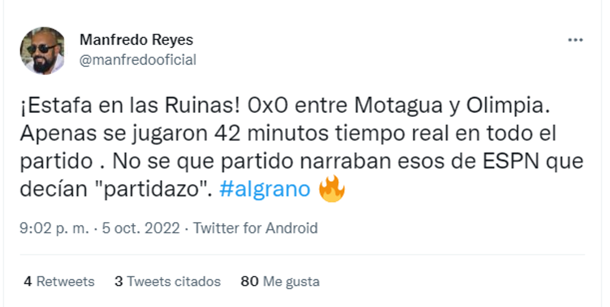 Sin filtros: Periodistas reaccionan luego del amargo empate que sellaron Motagua y Olimpia en Liga Concacaf