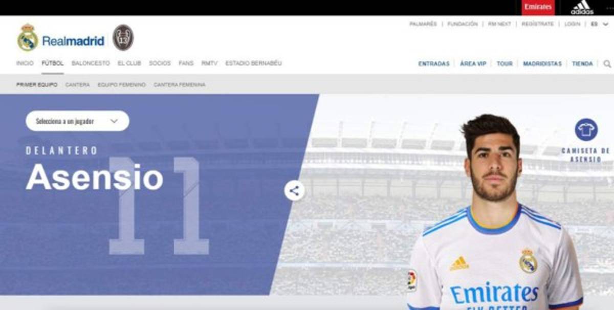 Sorpresa con Bale: Real Madrid publica los dorsales oficiales de sus jugadores para la temporada 2021-22