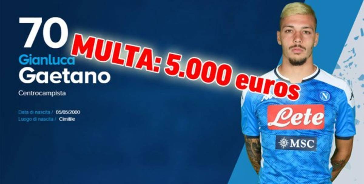 Se filtran las multas a los jugadores del Napoli y Chucky Lozano entre los más afectados