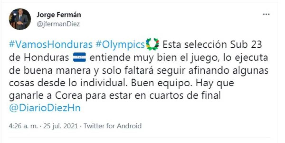 'Honduras no se rinde': Lo que dice la prensa mundial y nacional del triunfo de la Sub-23 ante Nueva Zelanda en Tokio