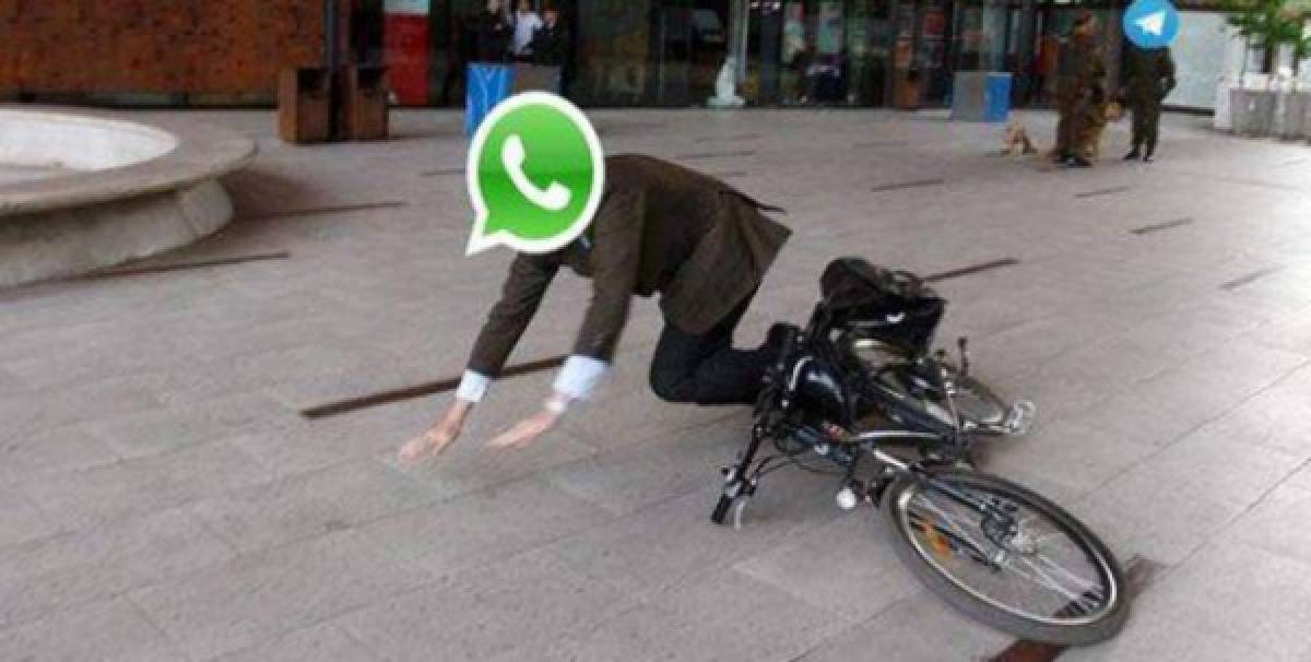 ¡Acribillan con crueles memes a Whatsapp por caída a nivel mundial!