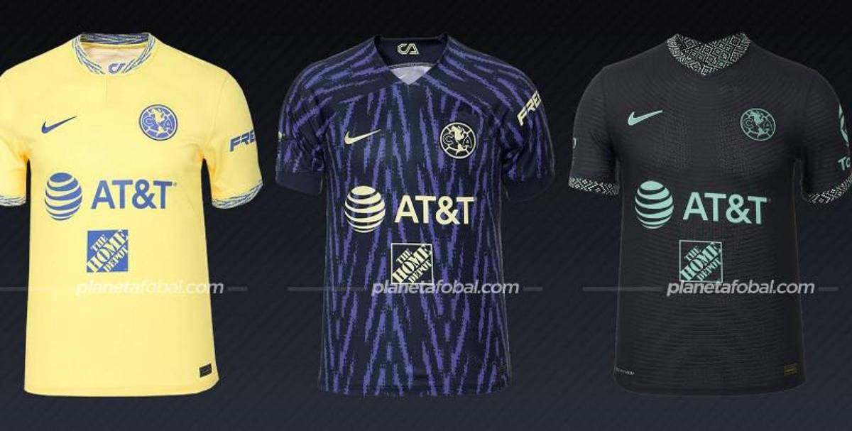 América con una equipación sin precedentes: Así son todas las camisas para la temporada 2022-23 de la Liga MX