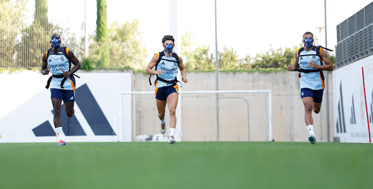 Real Madrid entrenó con las famosas máscaras: Mbappé conoció lo más duro del ‘método Pintus’