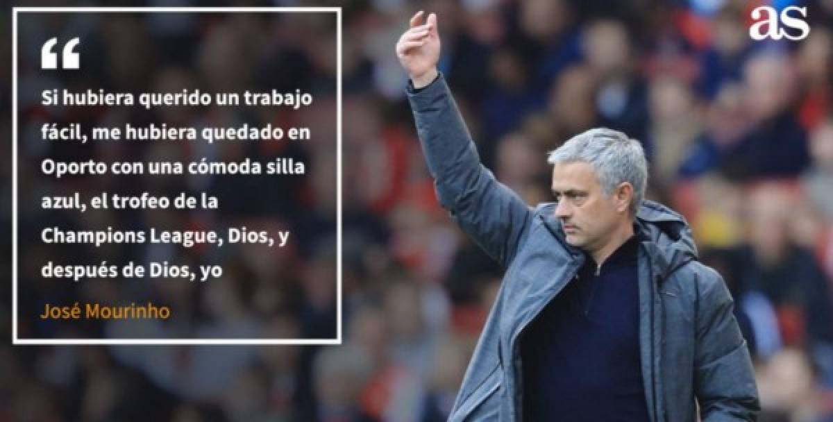 Las mejores frases y contradicciones de José Mourinho: 'Jamás entrenaría al Tottenham'