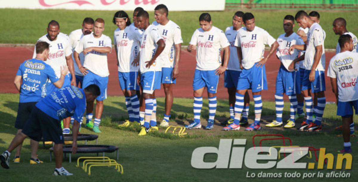 Honduras por fin entrenó completa