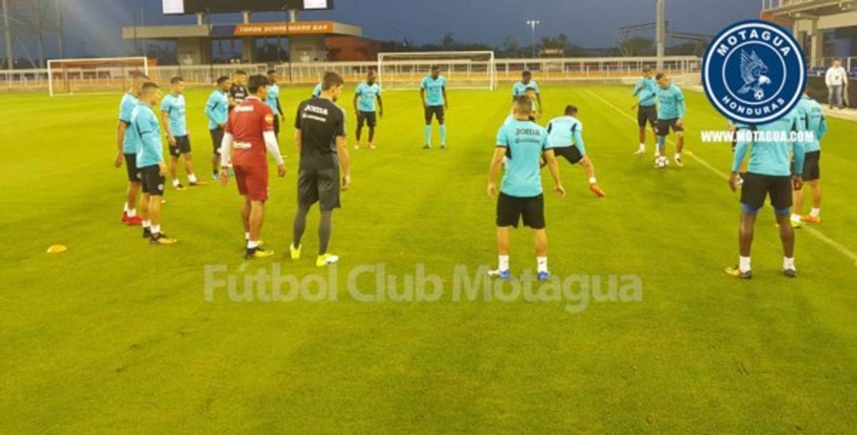 Las imágenes del reconocimiento de cancha de Motagua y Xolos de Tijuana